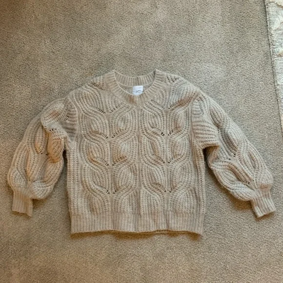 CJLA Bennett Knit Sweater in “Oatmeal” - Picture 1 of 3